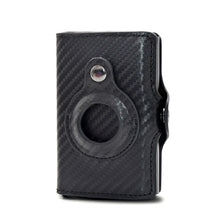 将图片加载到图库查看器，Rfid Card Holder Men Women Airtag Wallet Money Bag Leather Purse Slim Thin Wallet
