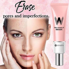 將圖片載入圖庫檢視器 VENZEN W Primer Make Up Shrink Pore Primer Base Smooth Face Brighten Makeup Skin Invisible Pores Concealer
