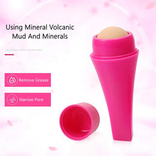 将图片加载到图库查看器，Natural Volcanic Roller Oil Control Rolling Stone Matte Makeup Face Skin Care Tool
