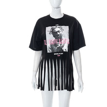 将图片加载到图库查看器，ODB Graphic Print Tassel Tee
