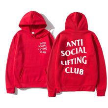 将图片加载到图库查看器，Anti Social Lifting Club Hoodies
