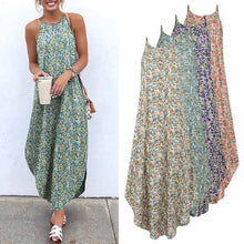 将图片加载到图库查看器，Sexy Sleeveless Summer Long Dresses
