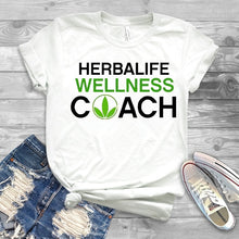 将图片加载到图库查看器，Herbalife Wellness Women T-Shirt Funny Herbalife Girl Casual T-Shirt Tops Workout Tees Summer Short Sleeve T-Shirts
