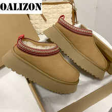 将图片加载到图库查看器，Ankle Snow Boots Women Winter Platform
