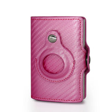 将图片加载到图库查看器，Rfid Card Holder Men Women Airtag Wallet Money Bag Leather Purse Slim Thin Wallet
