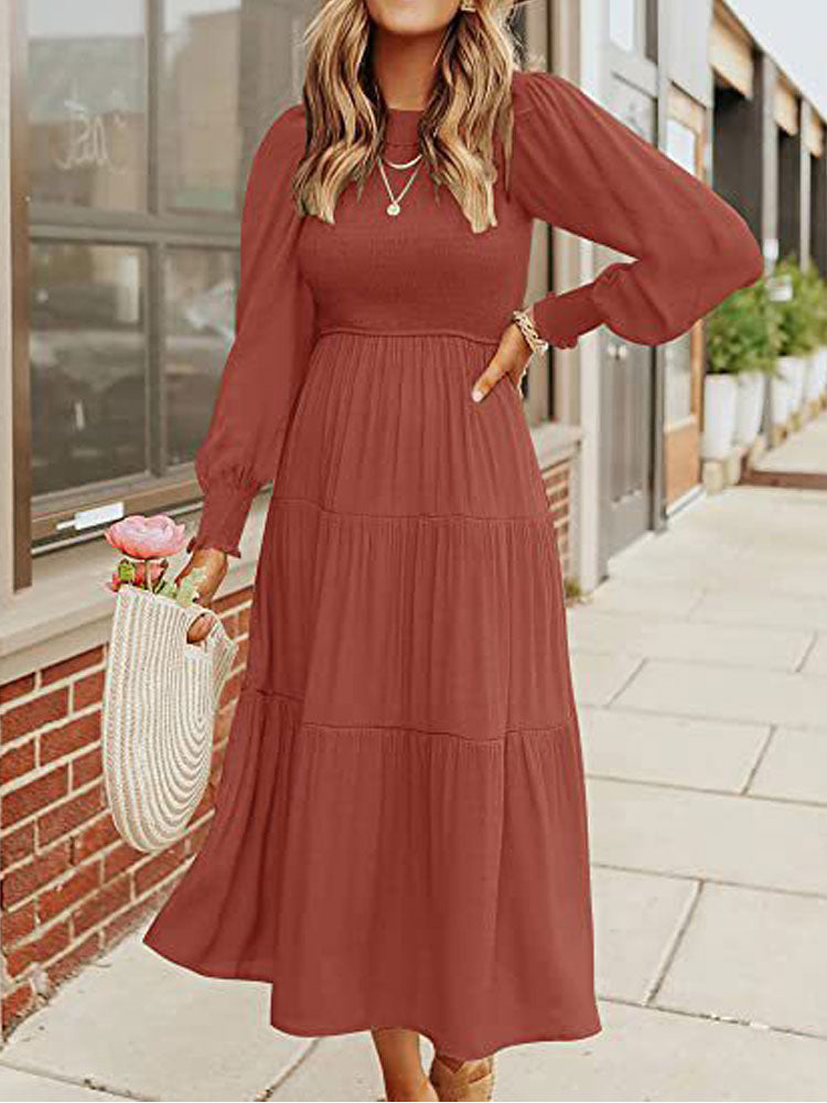 Long Flowy Midi Dress