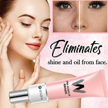 将图片加载到图库查看器，VENZEN W Primer Make Up Shrink Pore Primer Base Smooth Face Brighten Makeup Skin Invisible Pores Concealer
