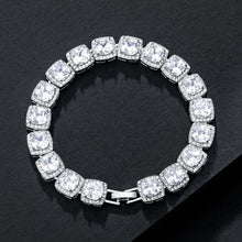 將圖片載入圖庫檢視器 18K White Gold Tennis Bracelet
