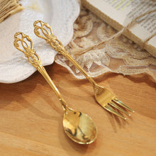 将图片加载到图库查看器，Royal Spoon Fork Set
