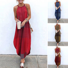 Load image into Gallery viewer, Sexy Sleeveless Summer Long Dresses
