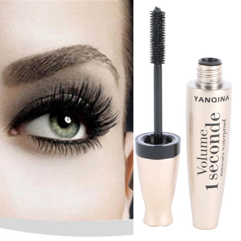 Hot 3D Fiber Mascara Long Black Lash Eyelash Extension Waterproof Eye Makeup