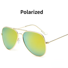 将图片加载到图库查看器，Polarized Classic Aviation Sunglasses
