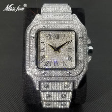 将图片加载到图库查看器，Waterproof Full Diamond Men&#39;s Watches
