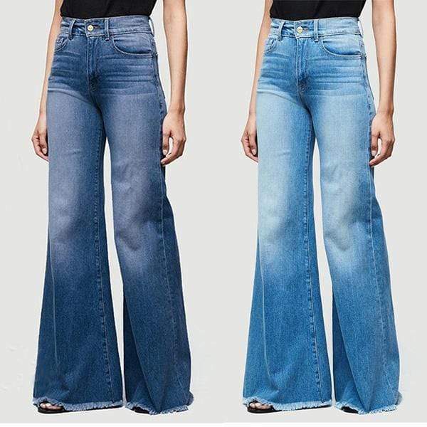 70s Plus Size Bell Bottom Jeans