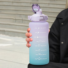 将图片加载到图库查看器，2L Large Capacity Water Bottle Straw Cup
