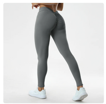 Load image into Gallery viewer, Sexy V Butt Push Up Fitness High Waist Pants
