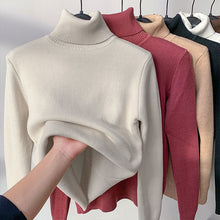 Load image into Gallery viewer, Women Turtleneck Sweater
