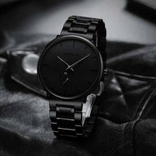 將圖片載入圖庫檢視器 Blacked Out Metallic Wristwatch
