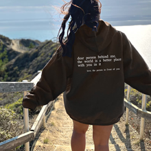 将图片加载到图库查看器，&quot;Dear Person behind Me&quot; Hoodie
