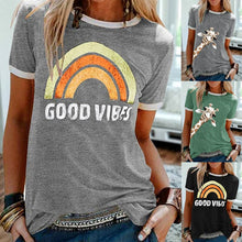 将图片加载到图库查看器，Graphic T-Shirts Women Short Sleeve T-Shirts Spring Summer Funny Casual T-Shirt Ladies Printing T-Shirts Tops
