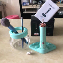 将图片加载到图库查看器，Automatic Electric Silicone Makeup Brushes Cleaning Tool
