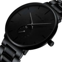 將圖片載入圖庫檢視器 Blacked Out Metallic Wristwatch
