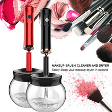 Load image into Gallery viewer, Automatic Electric Silicone Makeup Brushes Cleaning Tool
