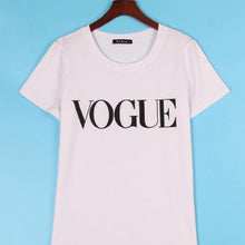 将图片加载到图库查看器，VOGUE Short Sleeve Summer Top
