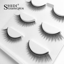 将图片加载到图库查看器，3 Pairs Natural False Eyelashes Eyelash Extension Full Strip Lash Makeup Tool Maquillage Cilia Cilios Eye Lashes Faux Cilios
