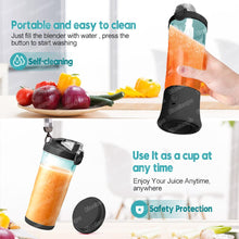 Load image into Gallery viewer, Portable Smoothie Blender BPA Free
